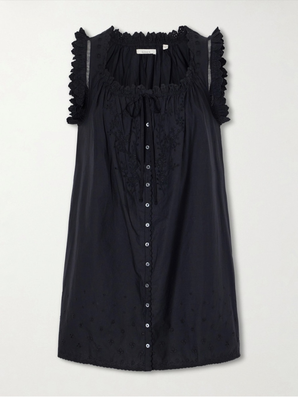 Doen Nessie Cotton Mini Dress, Size Small